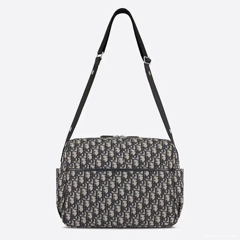 Cheap Changing Canvas Blue Oblique Bag Motif Dior 0409 Luxury